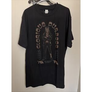 Marvel Men’s T- Shirt Size LT With Graphic Design Black